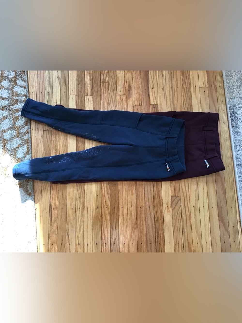 Kerrits winter Fleece Riding Breeches Pants kids Size XS 2 pairs